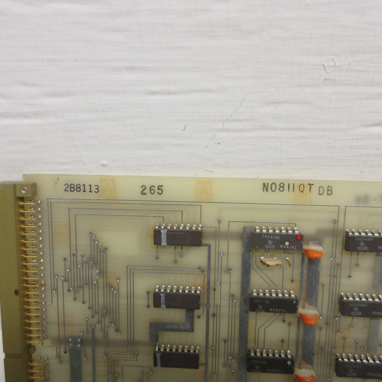 Foxboro N0811QTDB PCB PC Board PLC Card Module Add-On 2B8113 N0811QS-D F7911E (AH1754-1)