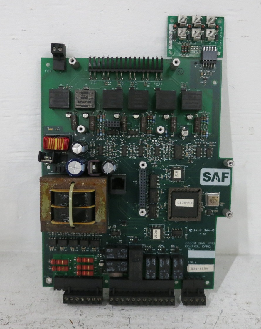 SAF CA530 Opal Pro Control Board PCB Motor Soft Start MS6 Starter Card PC15300 (DW8725-1)