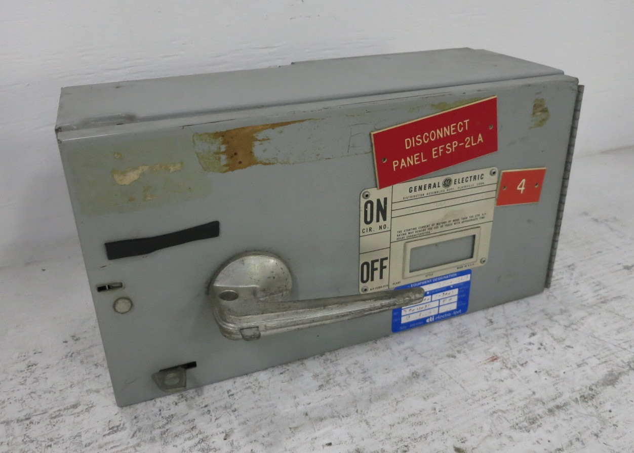 GE QMR363R 100A 600V Fusible Panelboard Switch QMR363-R 100 Amp Fused QMR-363-R (DW8724-1)