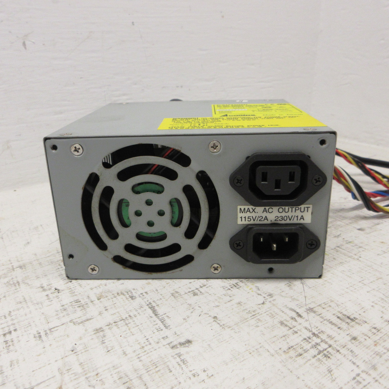 Acquire Inc. ACE-920A PC Power Supply 115/230VAC 5/12VDC Computer PS CPS w Wires (AH1766-2)