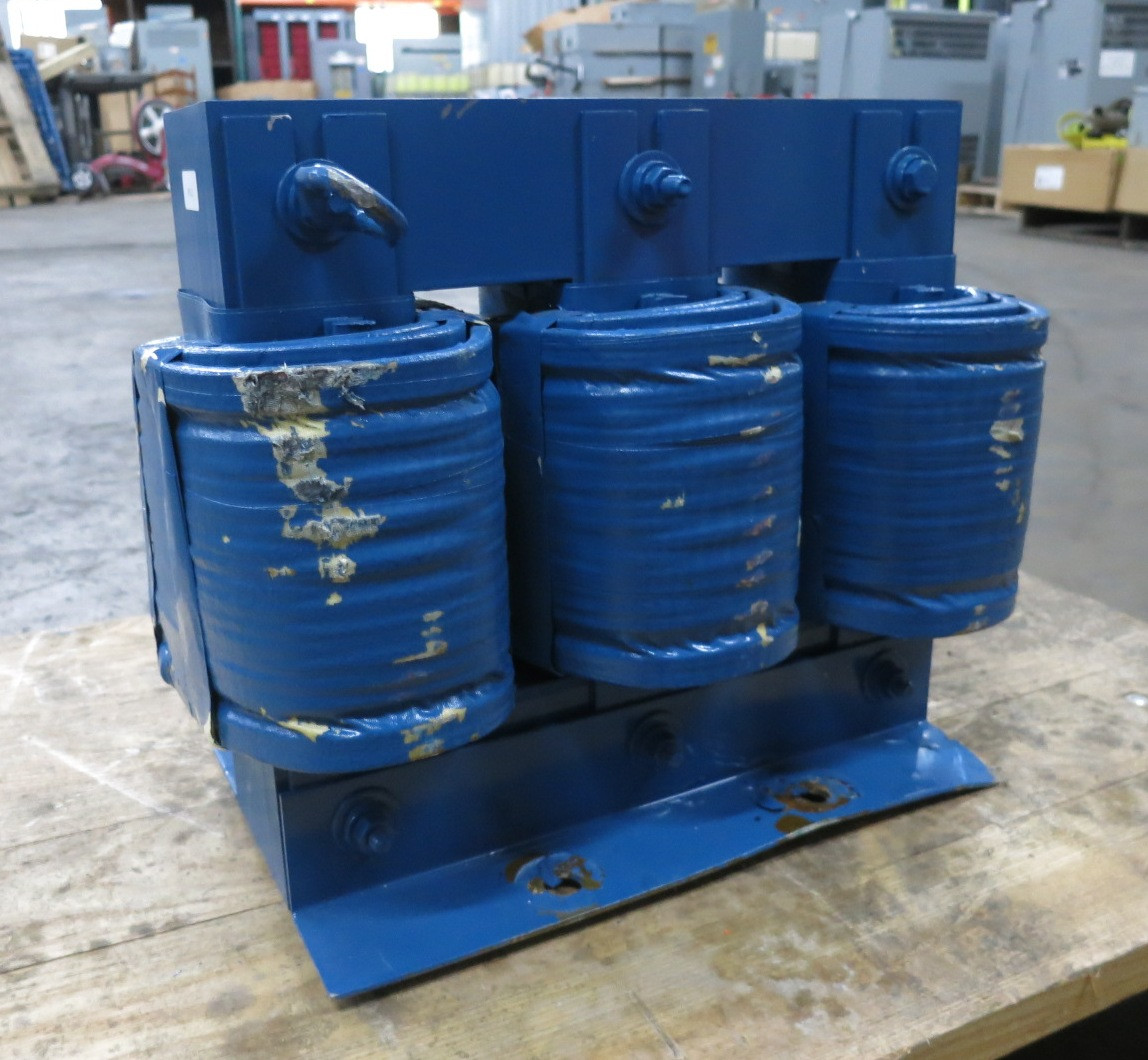 MTE RL-25003 Line Reactor 250 Amp 0.150 mH Ith= 375A Drive Motor 600V 250A (DW8717-3)