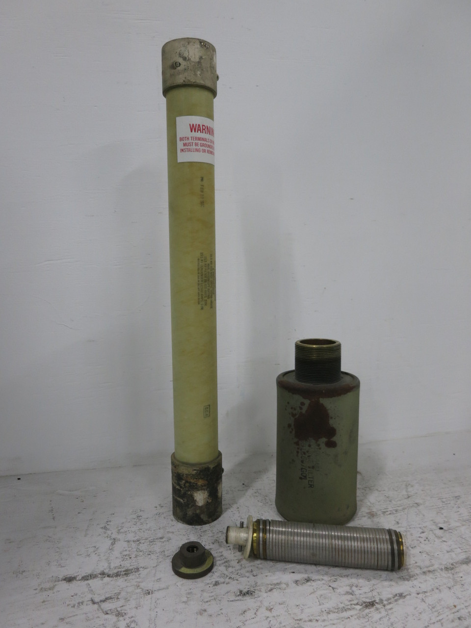 Westinghouse Type RBA-400 Fuse Holder 677C371G02 15.5 KV 400 Amp w/ Filter (DW8714-2)