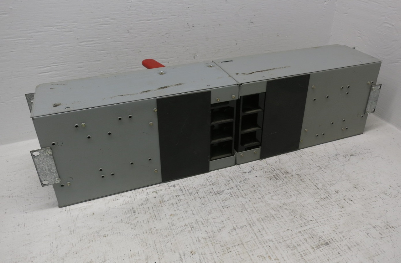 GE QMR361 30A 600V Twin Fusible Panelboard Switch Dual 30 Amp NO Hardware THFP (DW8728-1)
