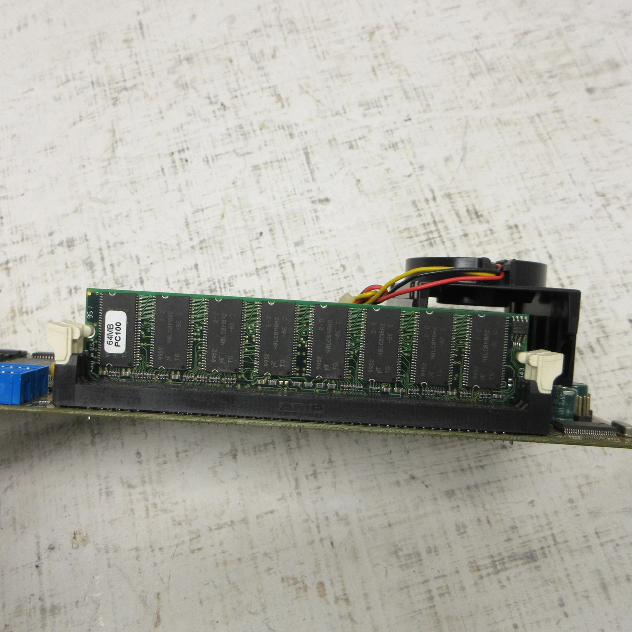 Macrotek MSPC-8158 Ver 1.1 Motherboard Card Vertex M1 Computer Mother Board Unit (AH1768-2)