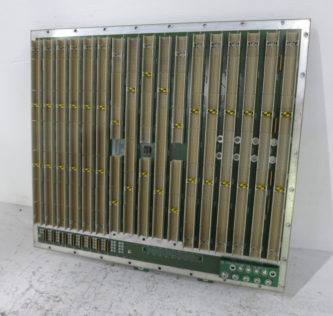 Cisco 28-3866-02 ONS 15454 Backplane Chassis Board 800-07250-01 PLC Rack (DW8737-1)