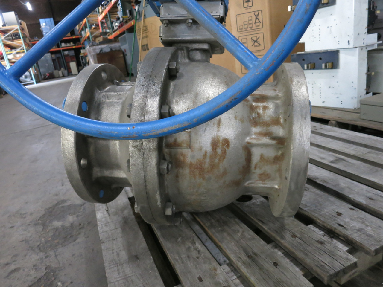 NEW Apollo CF8M 150-8 8" Ball Valve Stainless Steel 8 in 1508 Flanged 87A Split (DW8742-1)