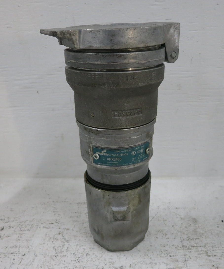 Cooper Crouse-Hinds APR6465 60A Arktite Connector 600V 3W - 4P APR 60 Amp Nema 4 (DW8746-1)