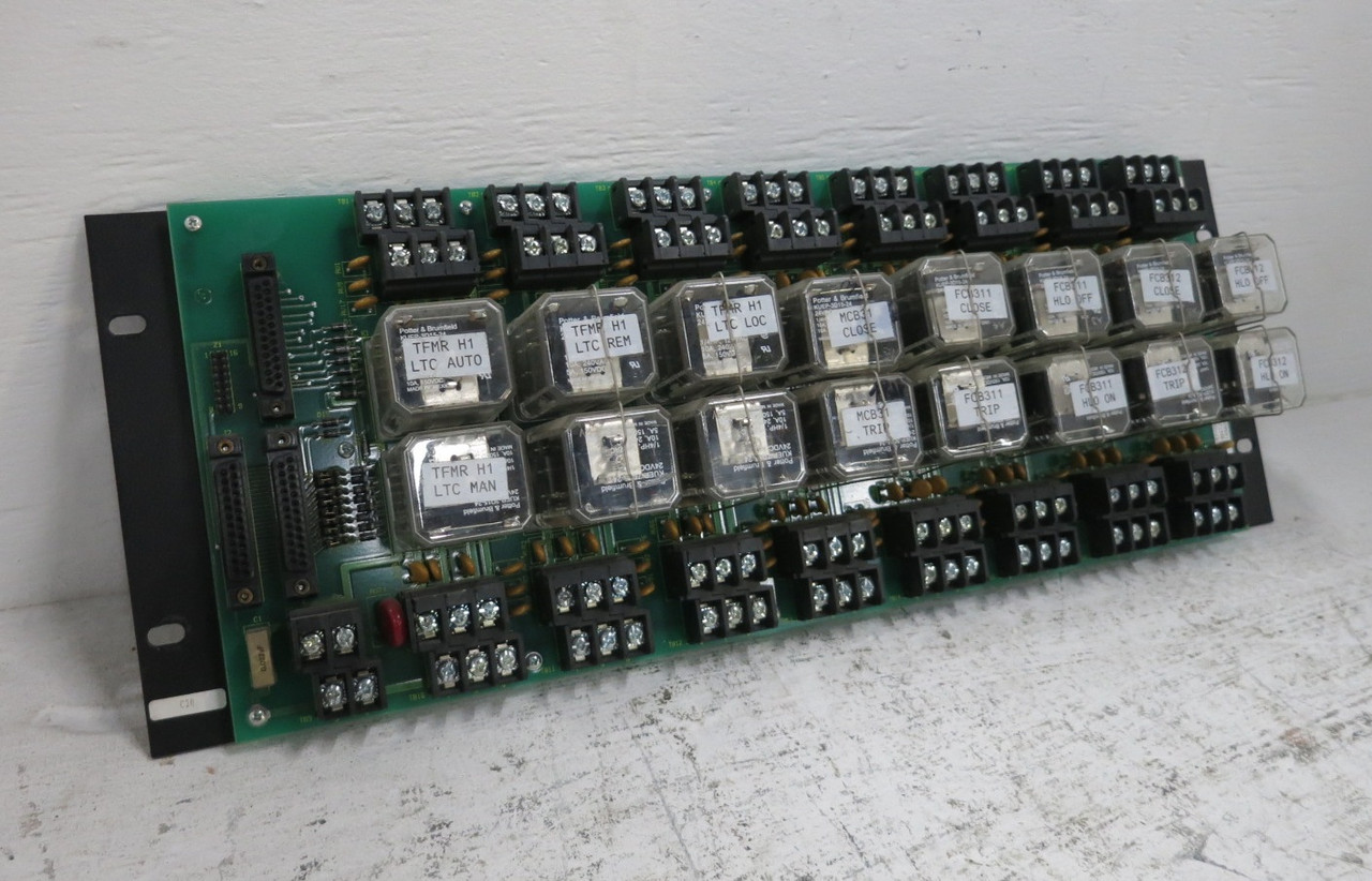 Westronic Westerm D20 KI2 517-0147-05A Termination Relay Board Wesdac Harris (DW8752-5)
