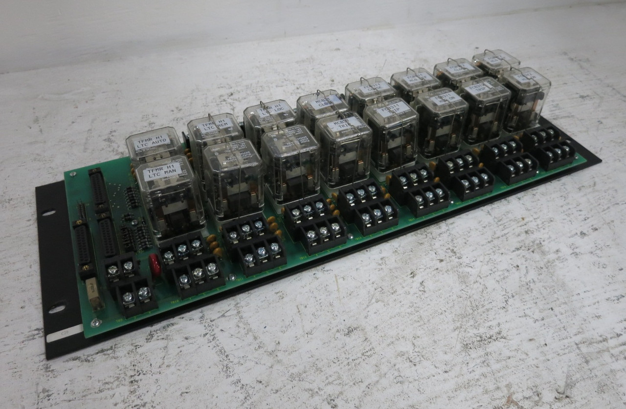 Westronic Westerm D20 KI2 517-0147-05A Termination Relay Board Wesdac Harris (DW8752-5)