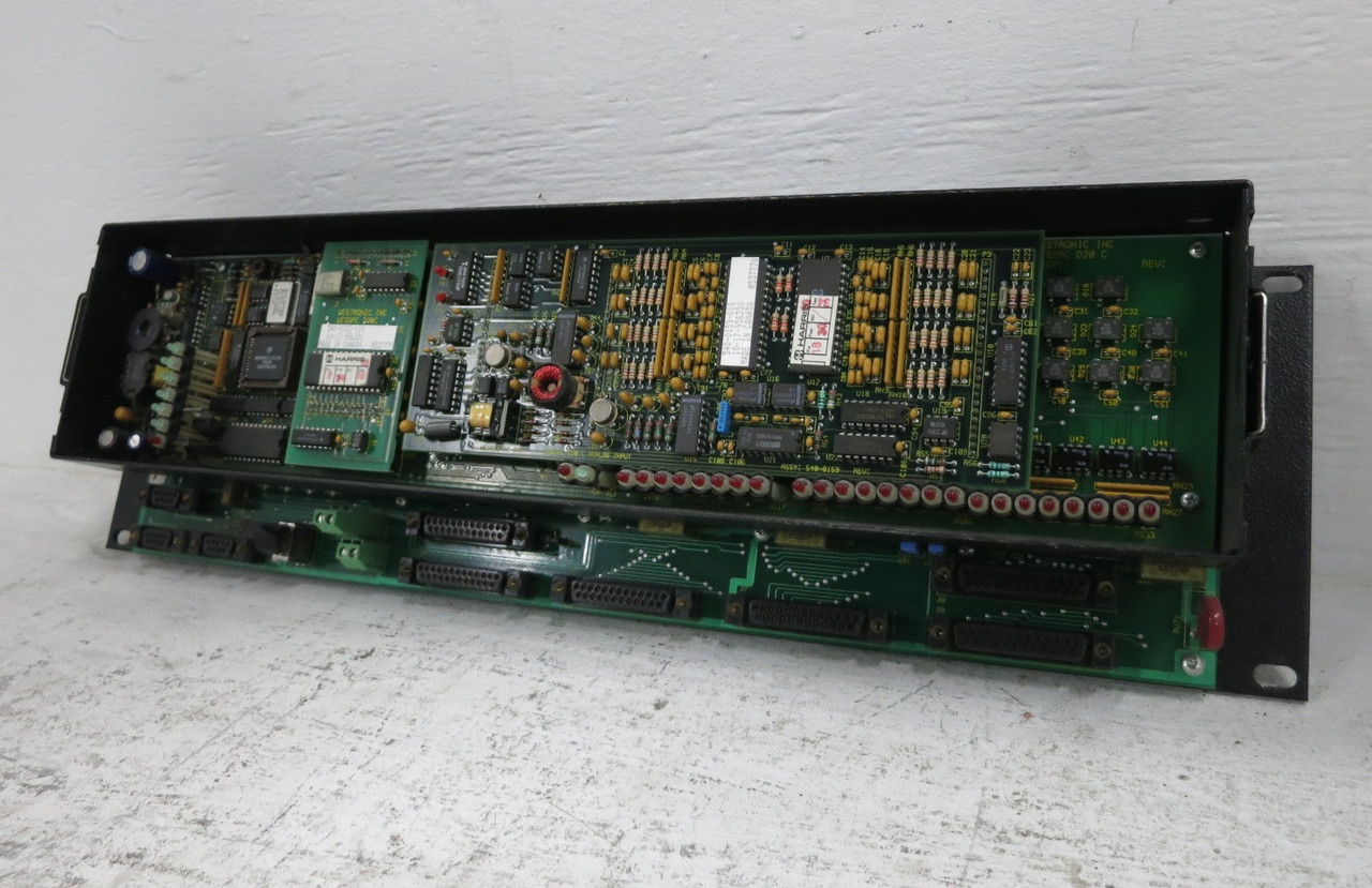 Image of Westronic Westerm D20 CD 517-0180-01E + 504-0002-18A Wesdac Logic Panel 540-0159