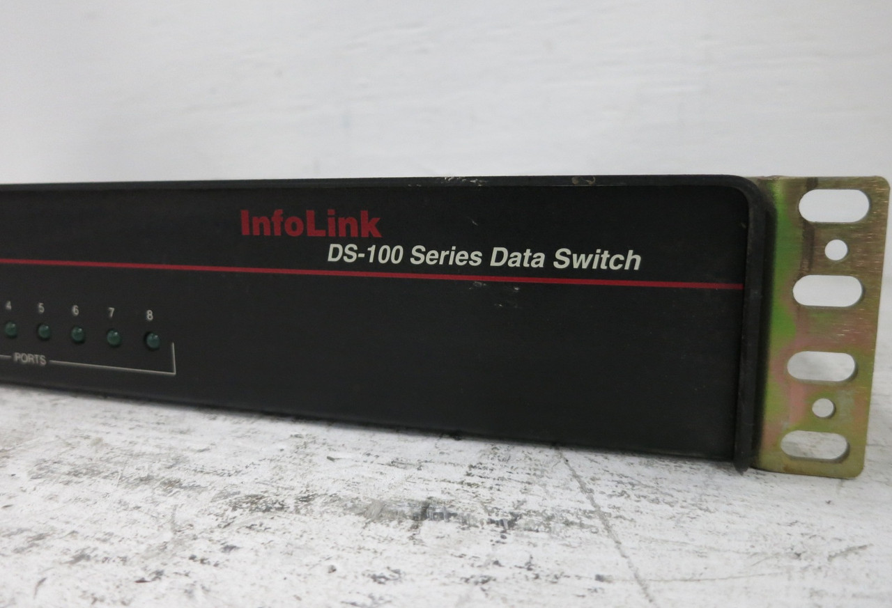 Teltone DS-108-A-02 InfoLink DS-100 Series Data Switch 250-00204-04 (DW8751-1)