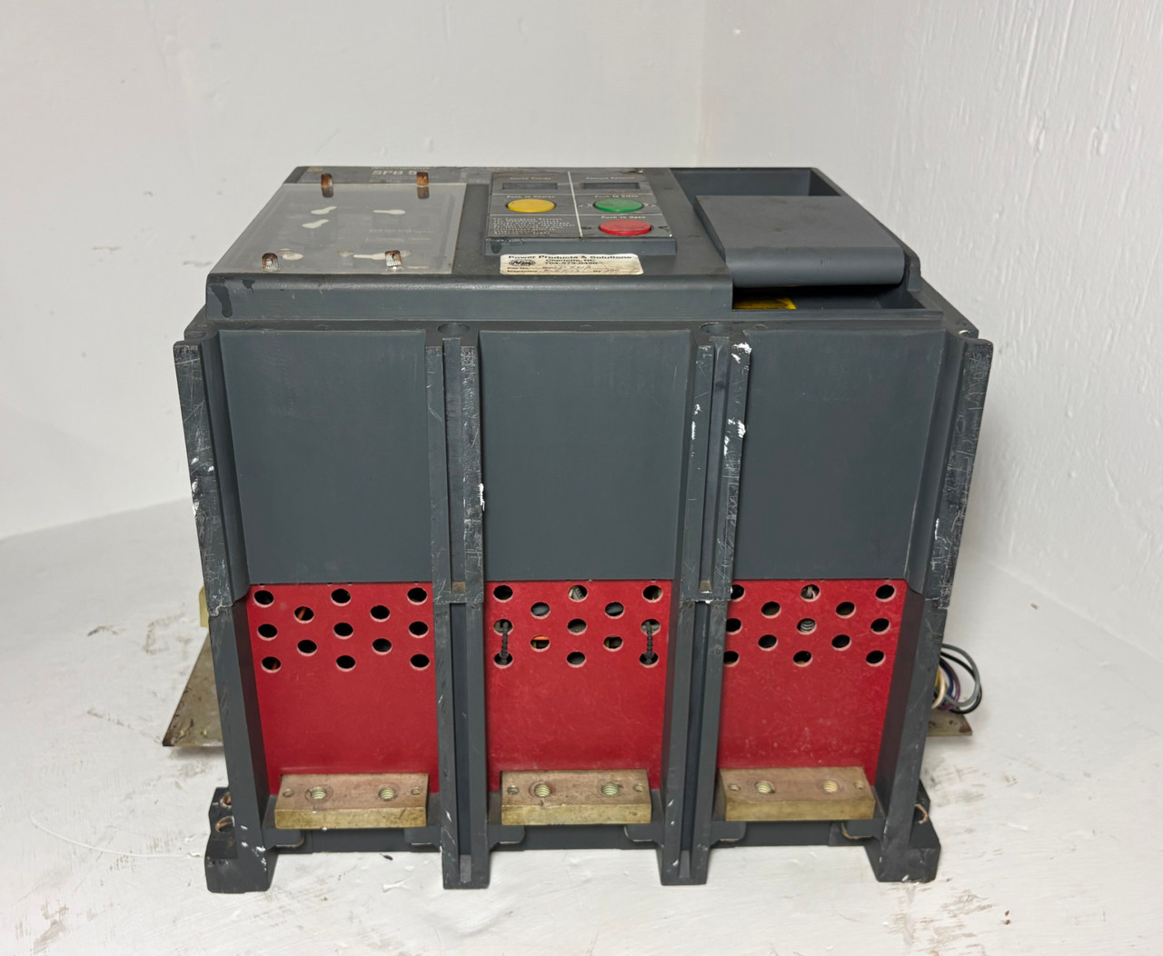 Westinghouse SPB 50 800A EO Systems Pow-R Breaker w/ 600 Amp Plug SPB50 600V LSI (EM6017-1)