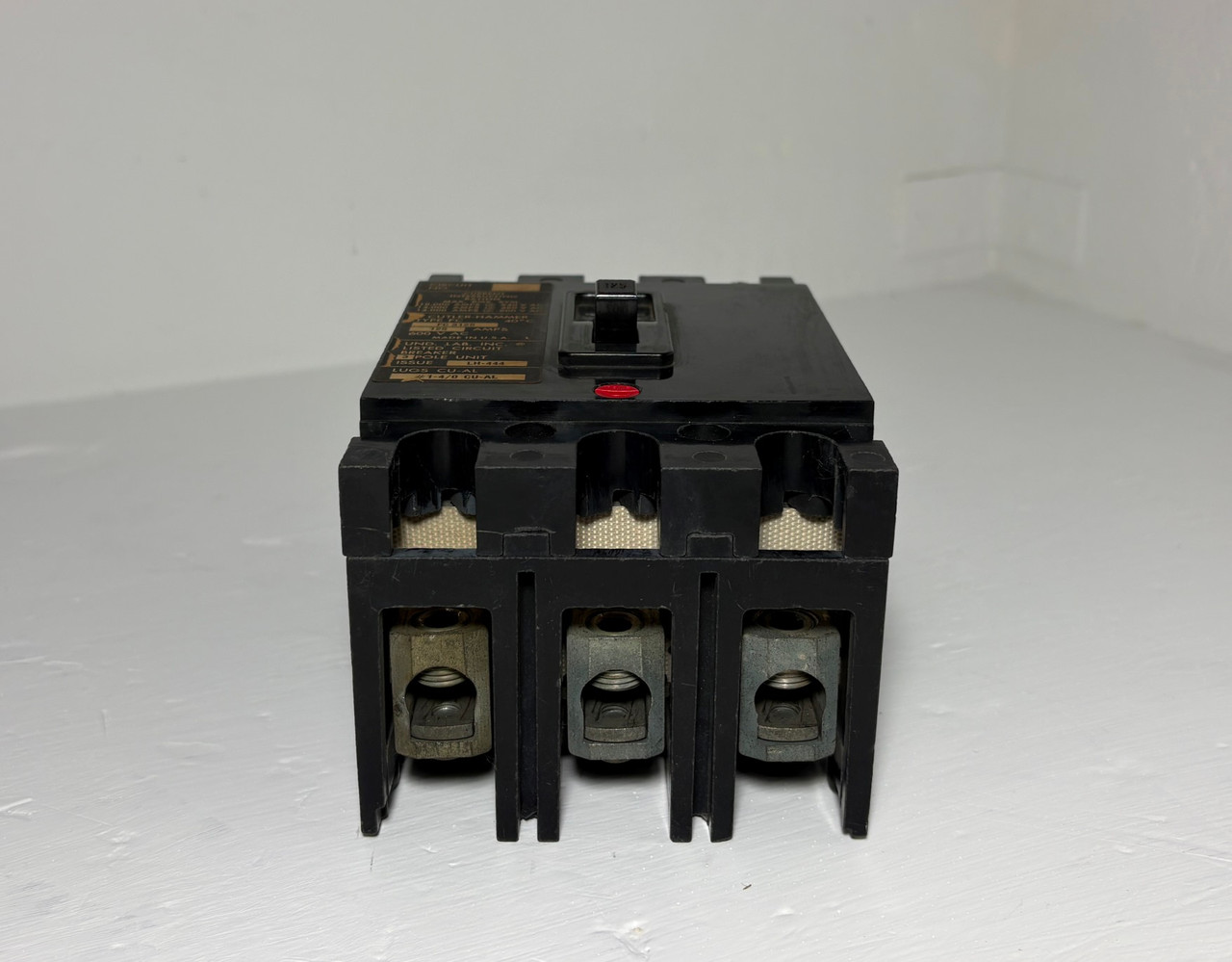 Cutler-Hammer FC3125 125A Circuit Breaker Type FC 600V 3P 125 Amp (EM6019-1)