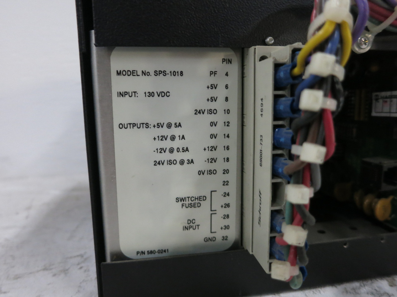 Harris 537-1188 D20 RTU Wesdac PLC Controller SPS-1018 PS 500-0305 517-0224 Unit (DW8757-2)