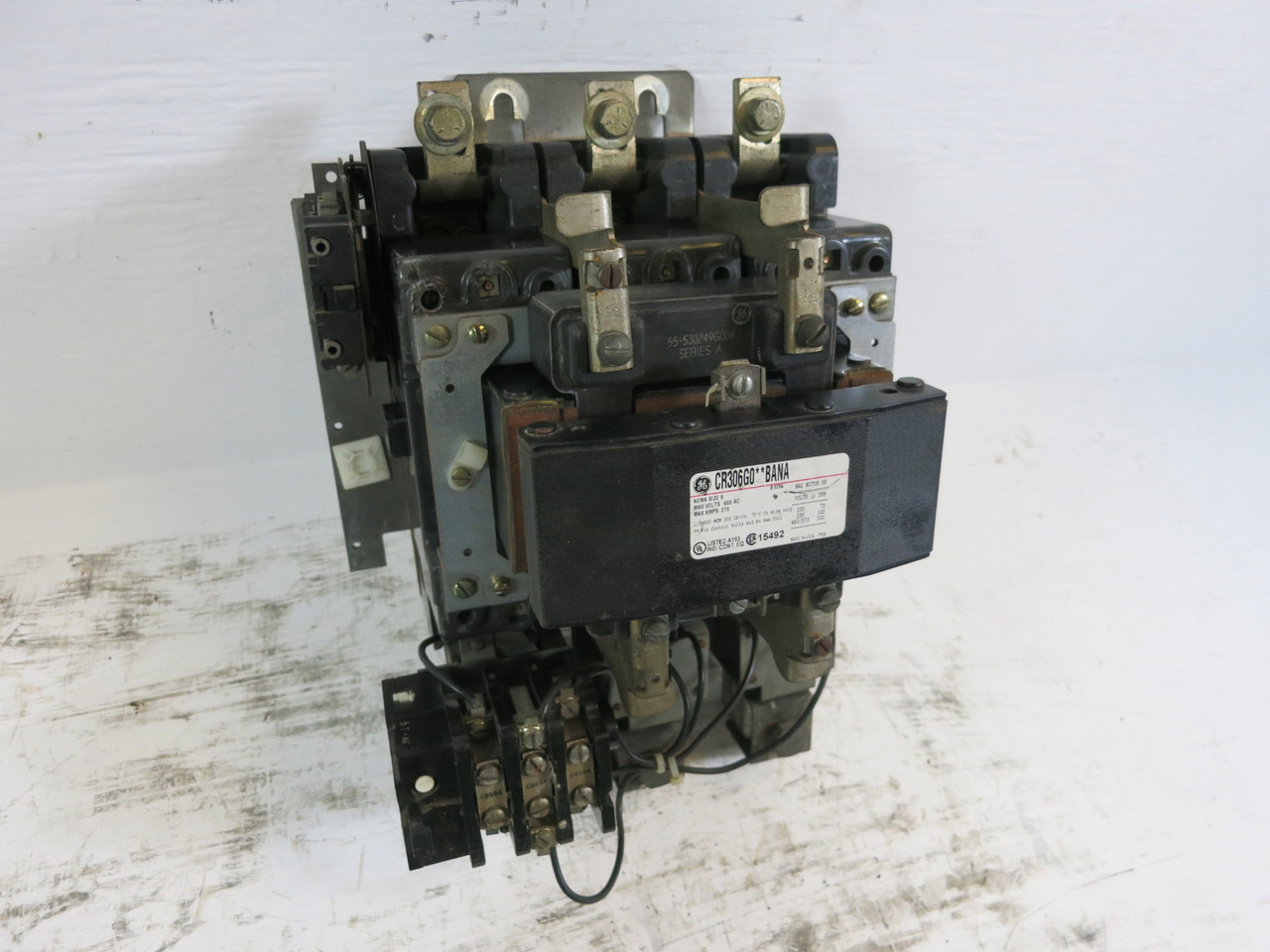 Image of General Electric CR306G0**BANA Size 5 Motor Starter 480V Coil 270A 200 HP Sz5 GE