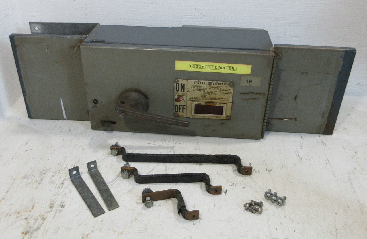 Image of GE QMR363-H 100A 600V Type QMR Fusible Panel Board Switch 100 Amp w/ Hardware
