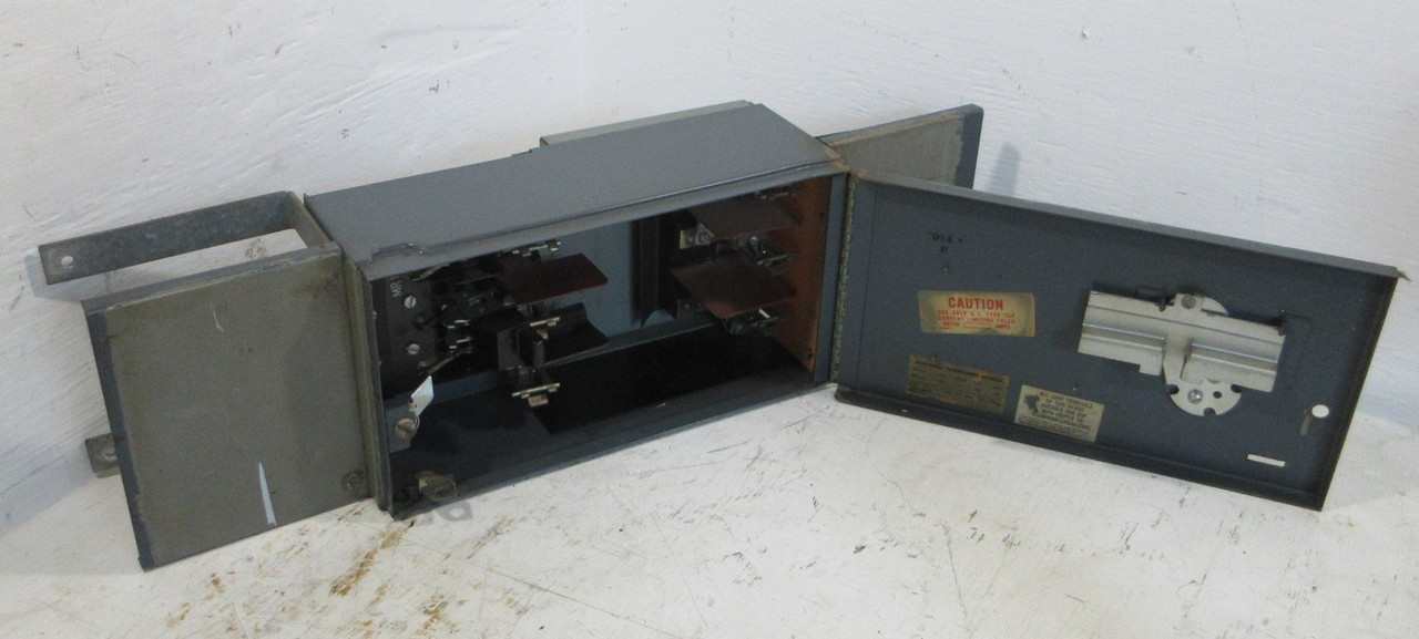 GE QMR363-H 100A 600V Type QMR Fusible Panel Board Switch 100 Amp w/ Hardware (AH1835-5)