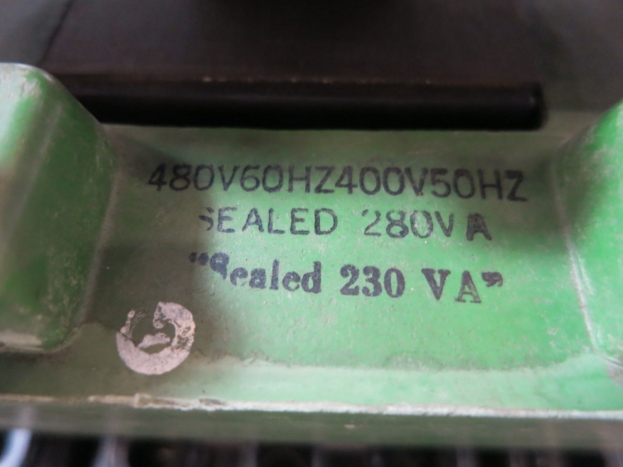 General Electric CR206G000BANA Size 5 Motor Starter 480V Coil 270A 200 HP Sz5 GE (BJ2019-1)