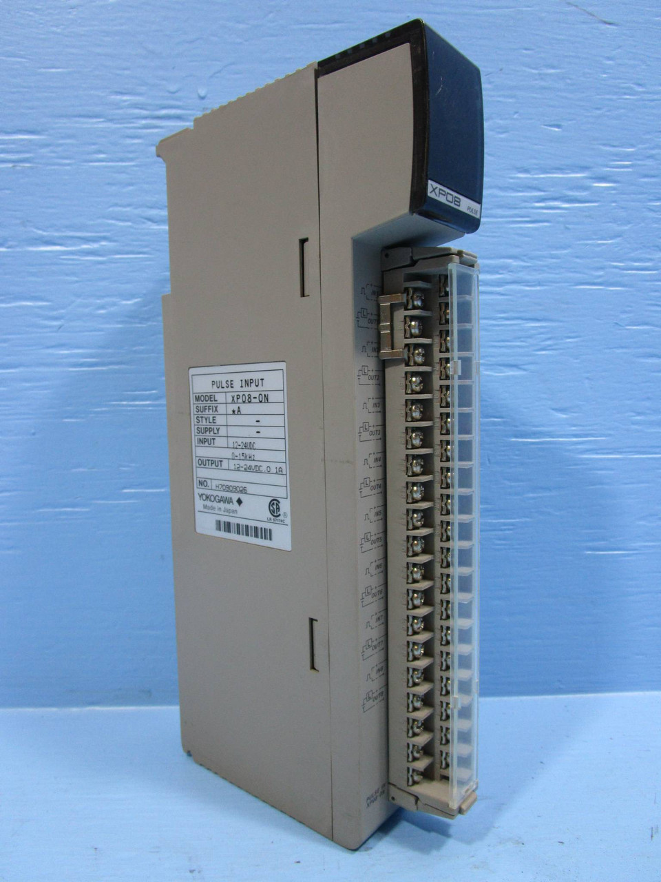 Yokogawa XP08 Pulse Input XP08-0N XP080N H70909026 PLC Module XP 08 (EBI5414-1)