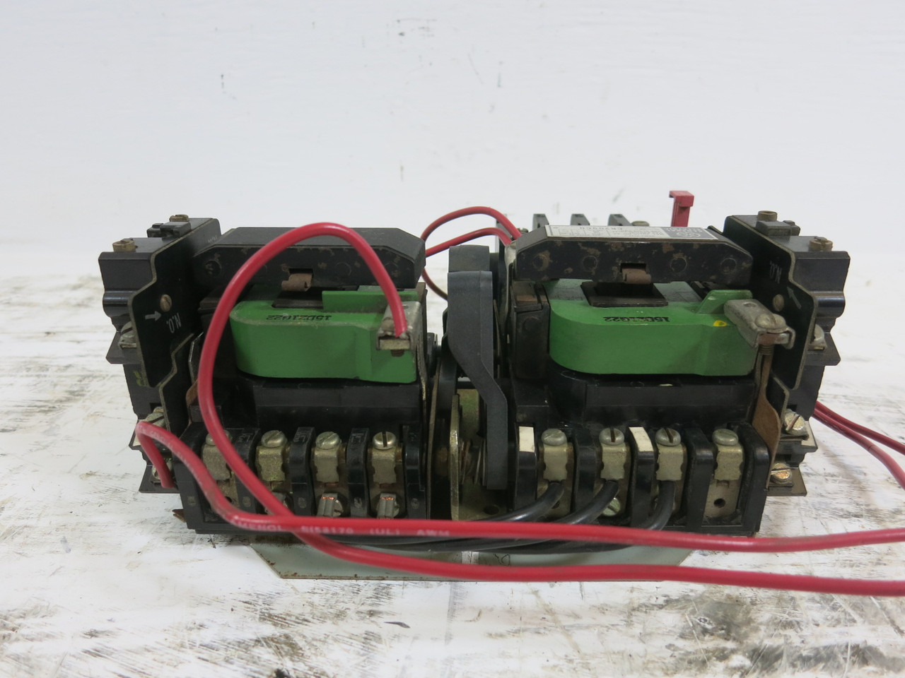 General Electric CR209C0 Size 1 Reversing Starter 27A 600V 120V Coil 27 Amp GE (BJ2013-1)