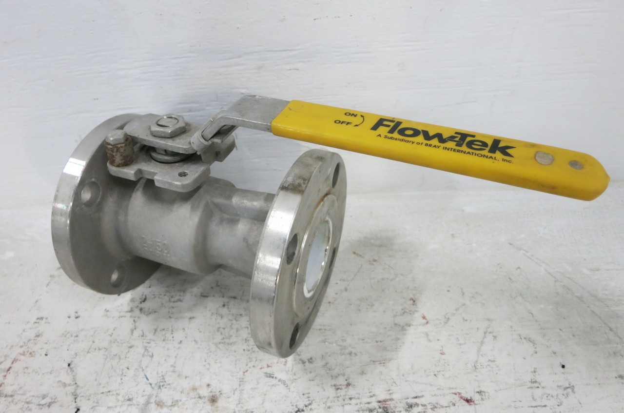 Flow-Tek RF15-2" Flanged Ball Valve 2-150 CF8M FlowTek Bray RF152 2 in (DW8832-2)