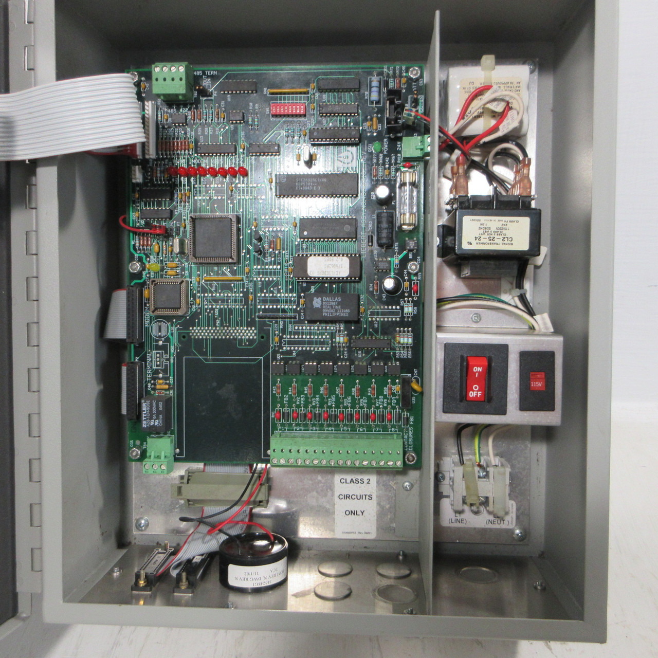 Liebert RCM8CE Remote Contact Module 146743G1 Rev 2 Type 1 Enclosure 120/240VAC (AH1814-1)