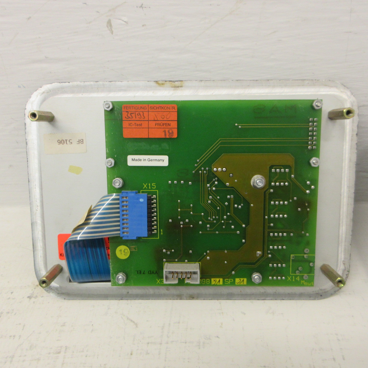 Refu HE6098 Display Keypad Controller Operator Panel BF 5106 Digital Display (AH1823-1)