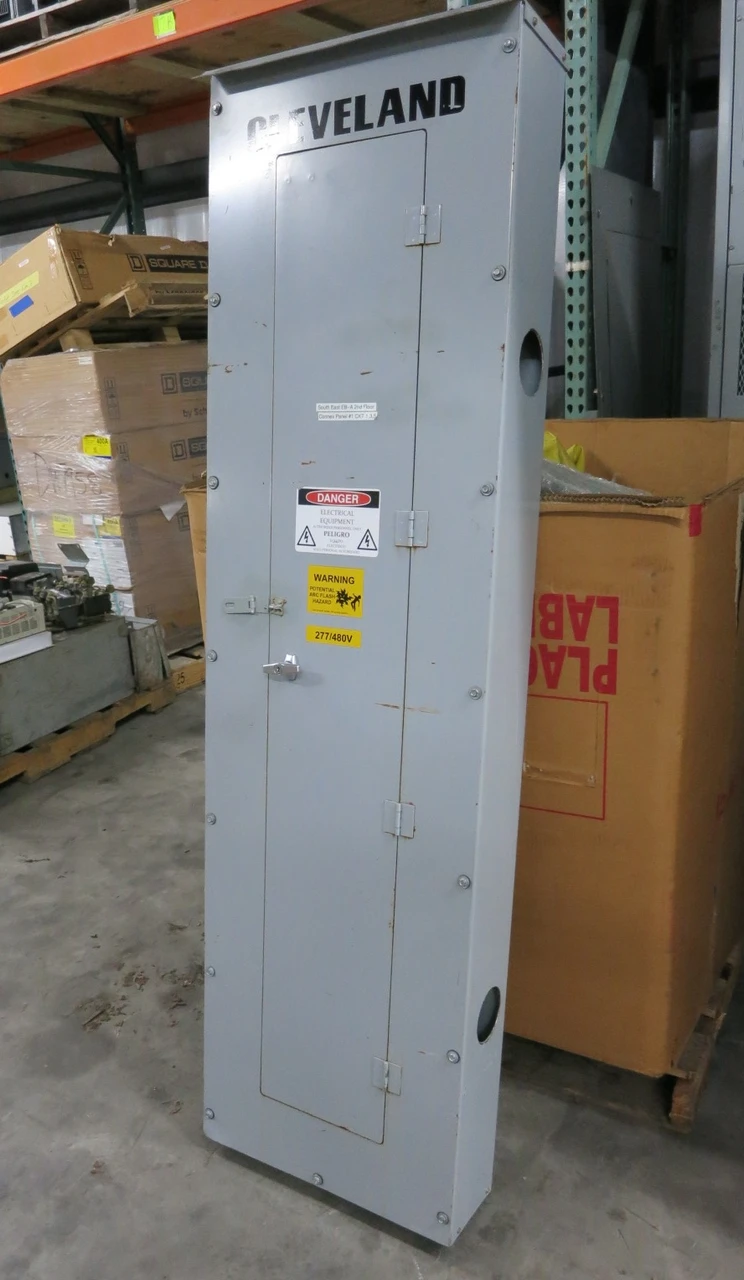 Image of Eaton PRL2A 400A Breaker Panel Board 480Y/277 MLO 3PH 4W 400 Amp Pow-R-Line 3R