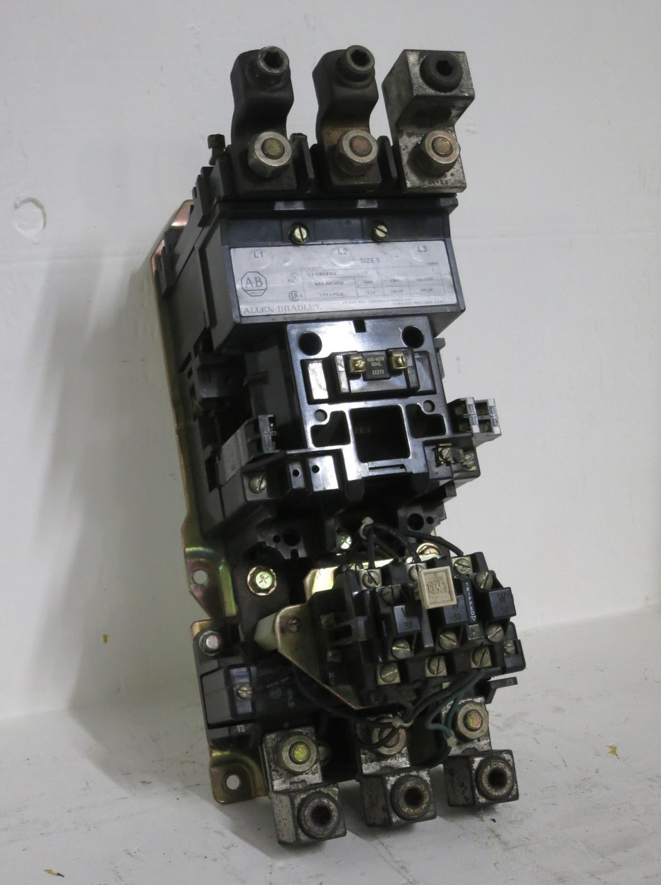 Image of Allen Bradley 509-FOB Size 5 Motor Starter 480V Coil 200 HP 270A 600V 509-F0B L