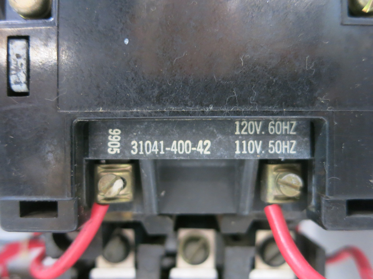 Square D Model 6 30A Breaker Size 1 Reversing Starter 18" MCC Bucket 30 Amp (BJ2007-1)