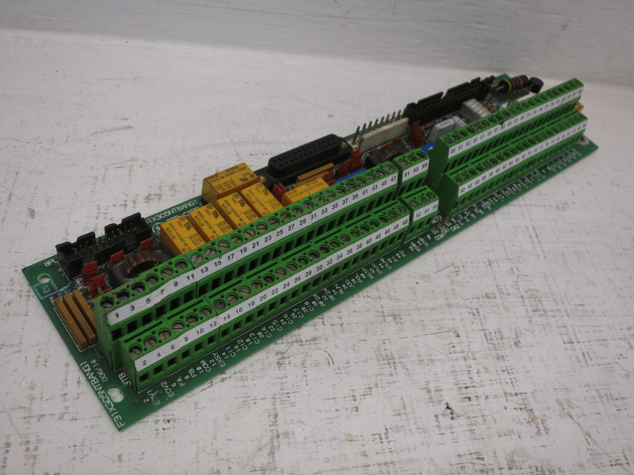 GE Fanuc 531X305NTBANG1 3TB NTB Drive Board PLC Turbine Control 531X Terminal (DW8788-1)