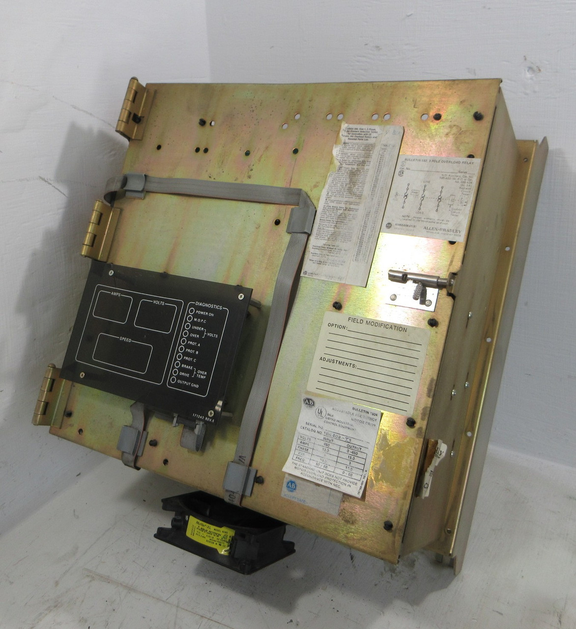 Image of Allen Bradley 1334-EOB-T3 Adjustable Frequency Motor Drive 13A/15A 460V 3PH 3HP