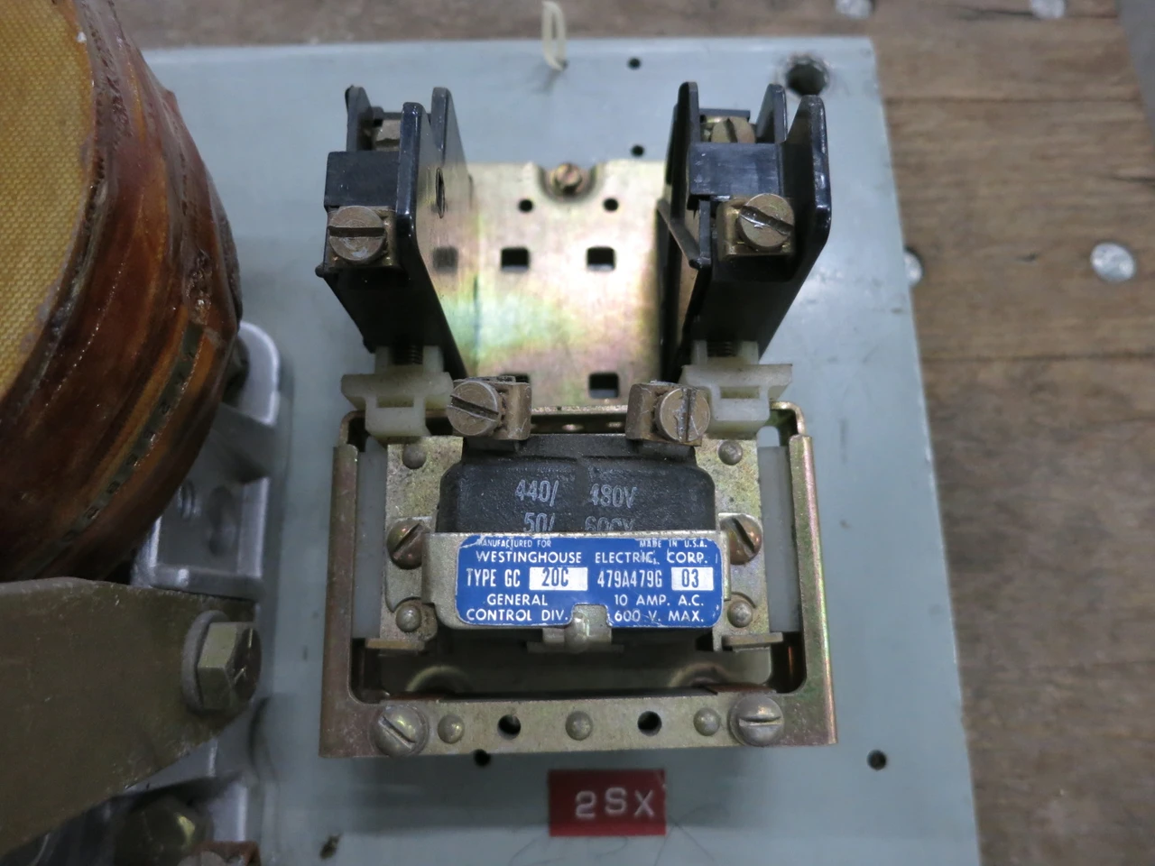 Westinghouse GP-630 217A700G05 Size 6 Motor Contactor 480V Coil 16256828 GP630 (DW8793-1)