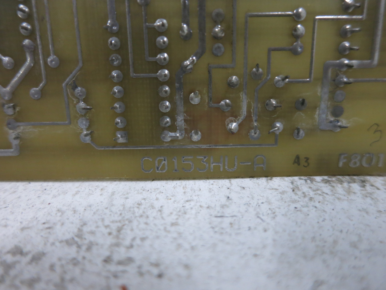 Foxboro C0153HT PC Board Invensys PLC Module C0153HU-A CO153HT CO153HU (DW8801-3)
