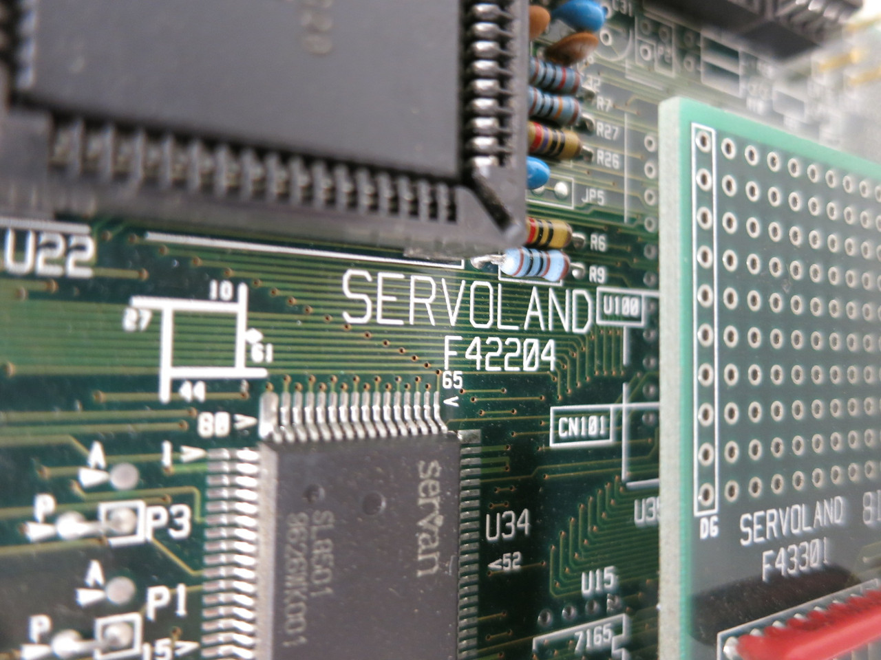 ServoLand SVDH3-P*HMB*8i8o Movo Servo Control F42204 F43301 F41401 Servan Drive (DW8763-10)