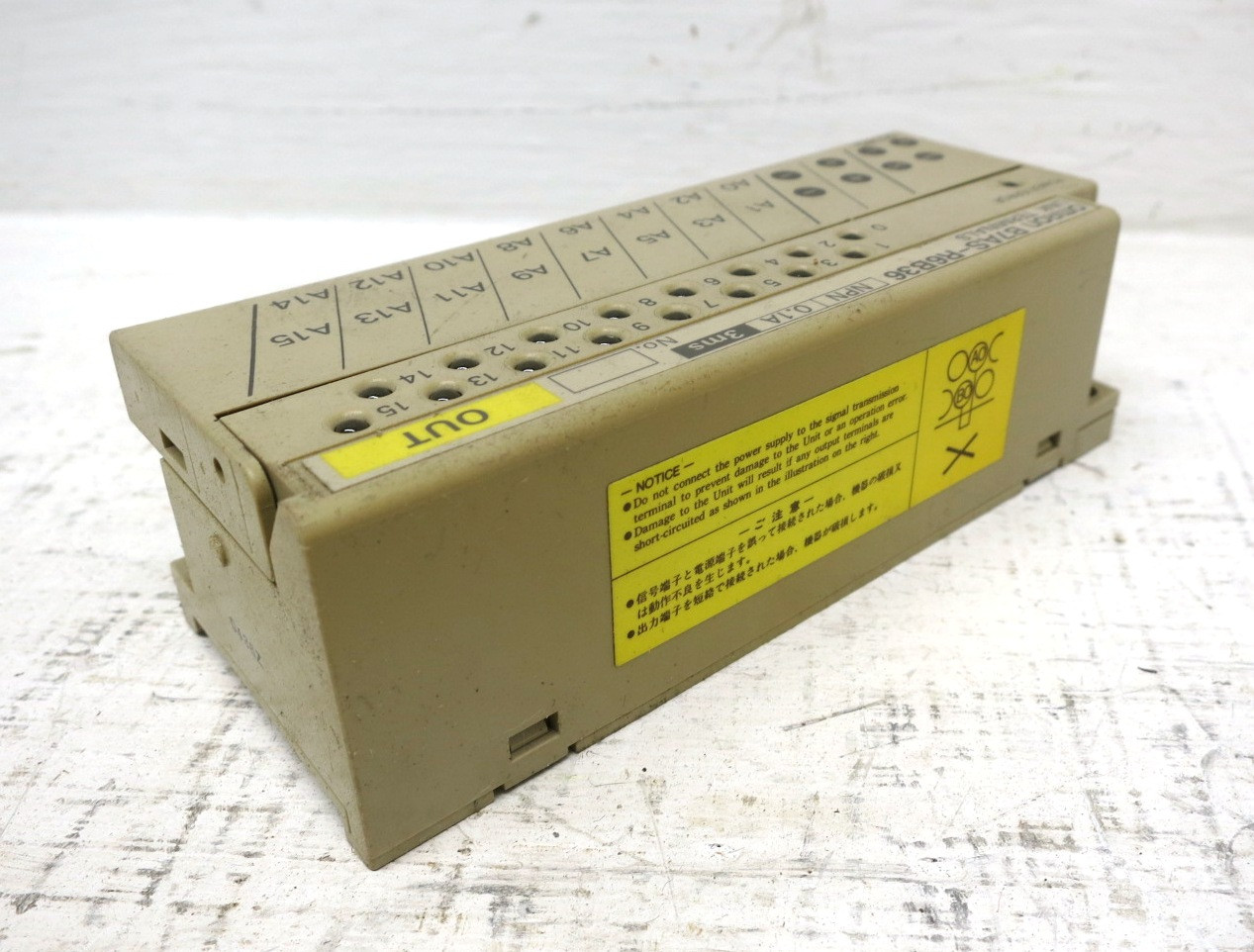 Omron B7AS-R6B36 Output Link Terminal PLC Module I/O Out Small High Speed 16 Pt (DW8766-17)