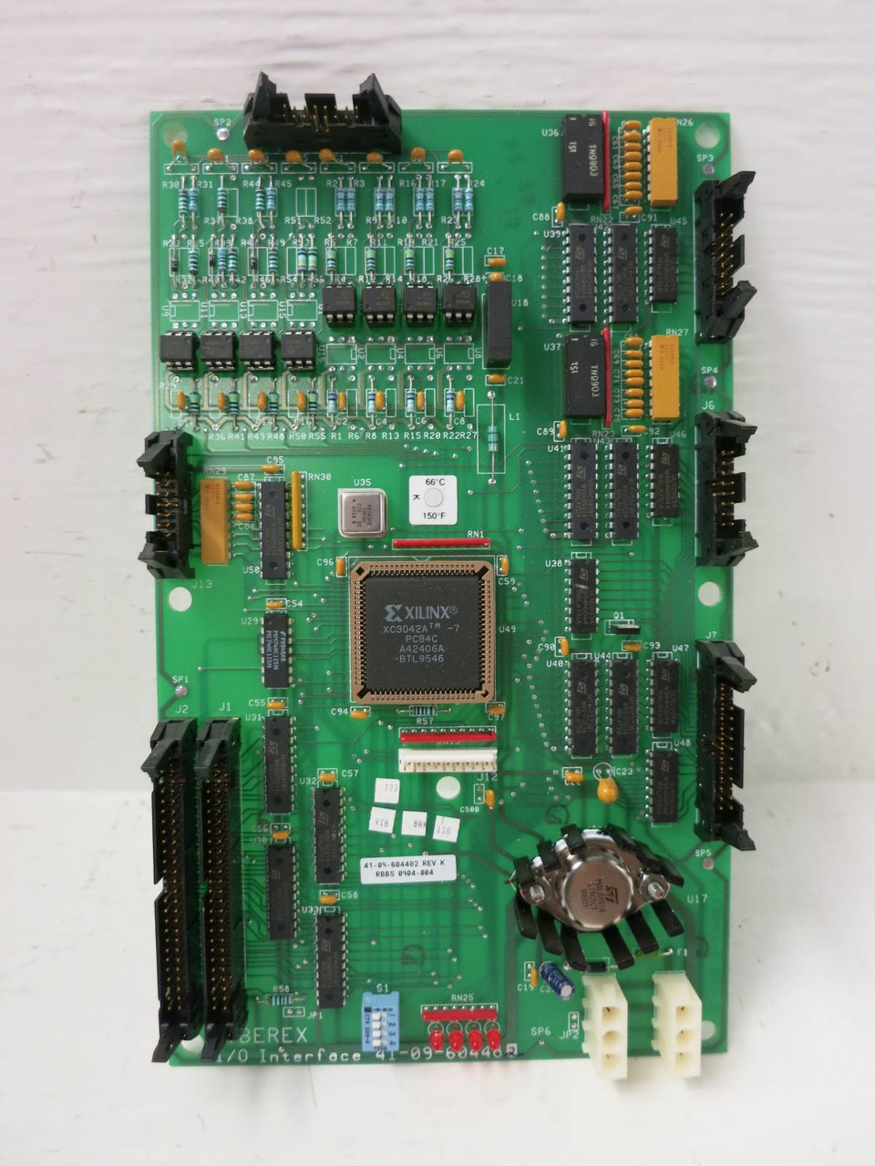 Cyberex 41-09-604482 Rev K I/O Interface Board PLC Card Module (TK5440-R1-3)