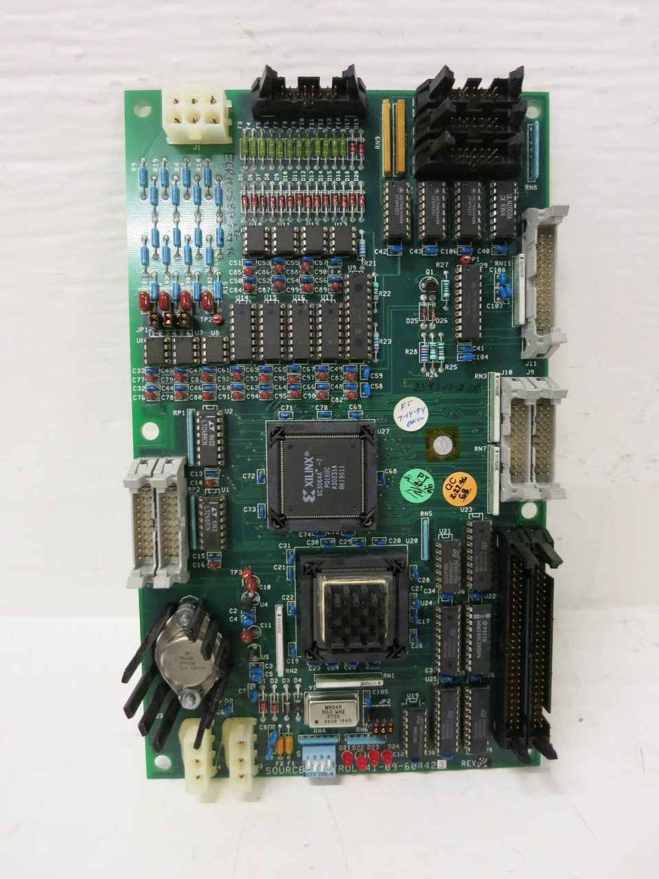 Cyberex 41-09-604422 Rev H/A Source Control Board PLC Card Module (TK5444-R1-2)