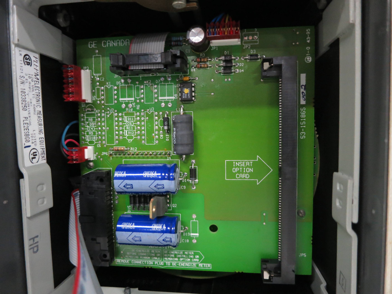 GE PLE2ESBG01 Power Leader EPM Electronic Meter Relay PLE2ESBG0-1 PLEPM (DW1823-R1-1)