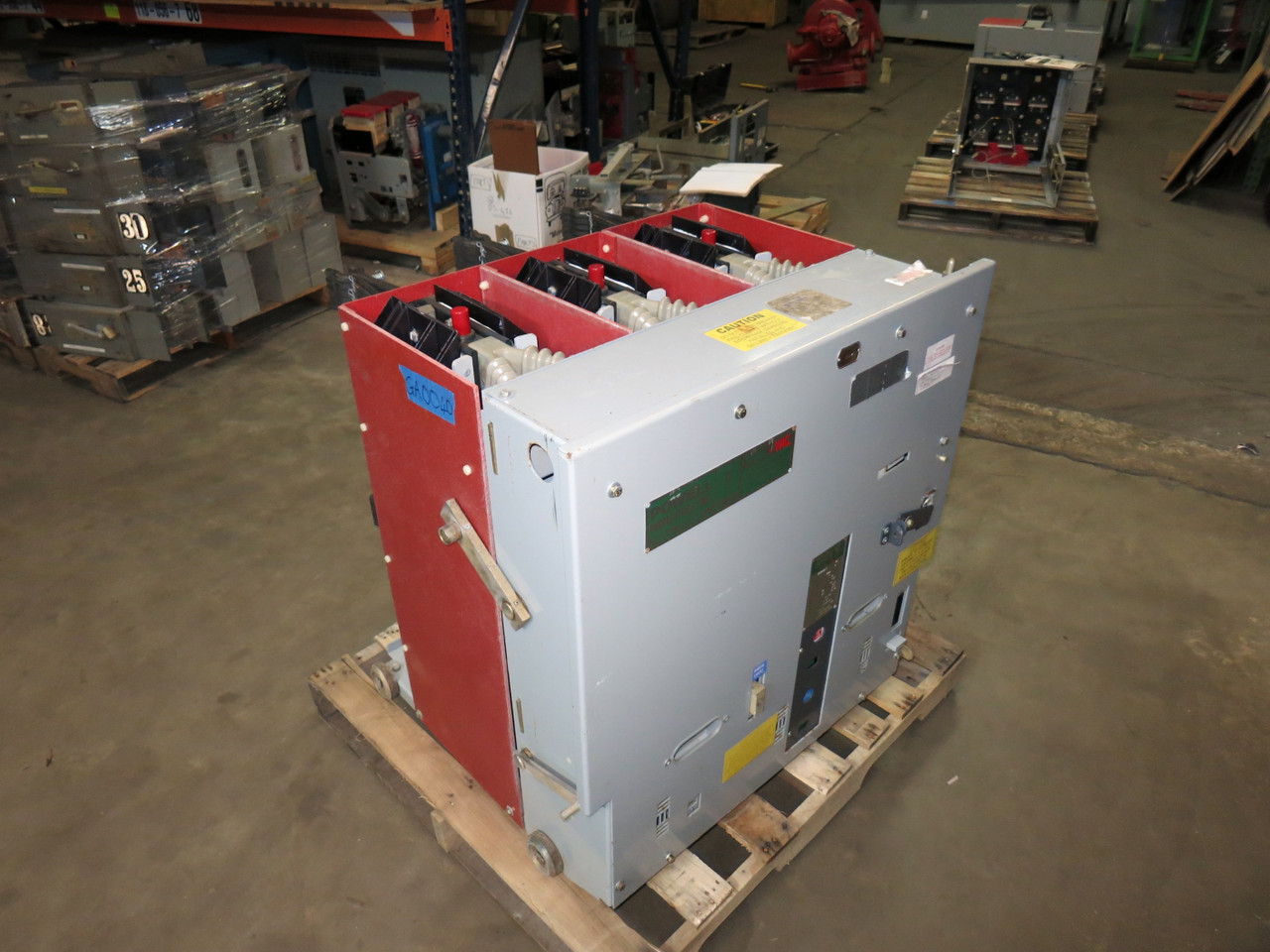 Powell Industries 3000A 15kV 15PV1000-2 125DC Powl-Vac Vacuum Breaker GE PowlVac (GA0040-R1-1)