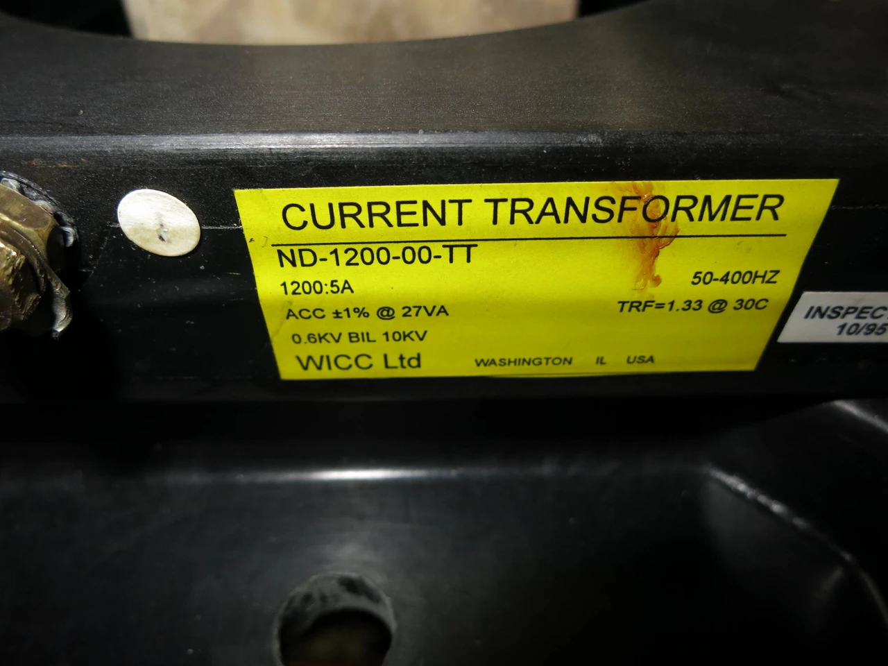 General Electric A.C Power Switch TAK5SRF2 1600 Amp Device Adapter DO Chassis GE (GA0048-R1-2)