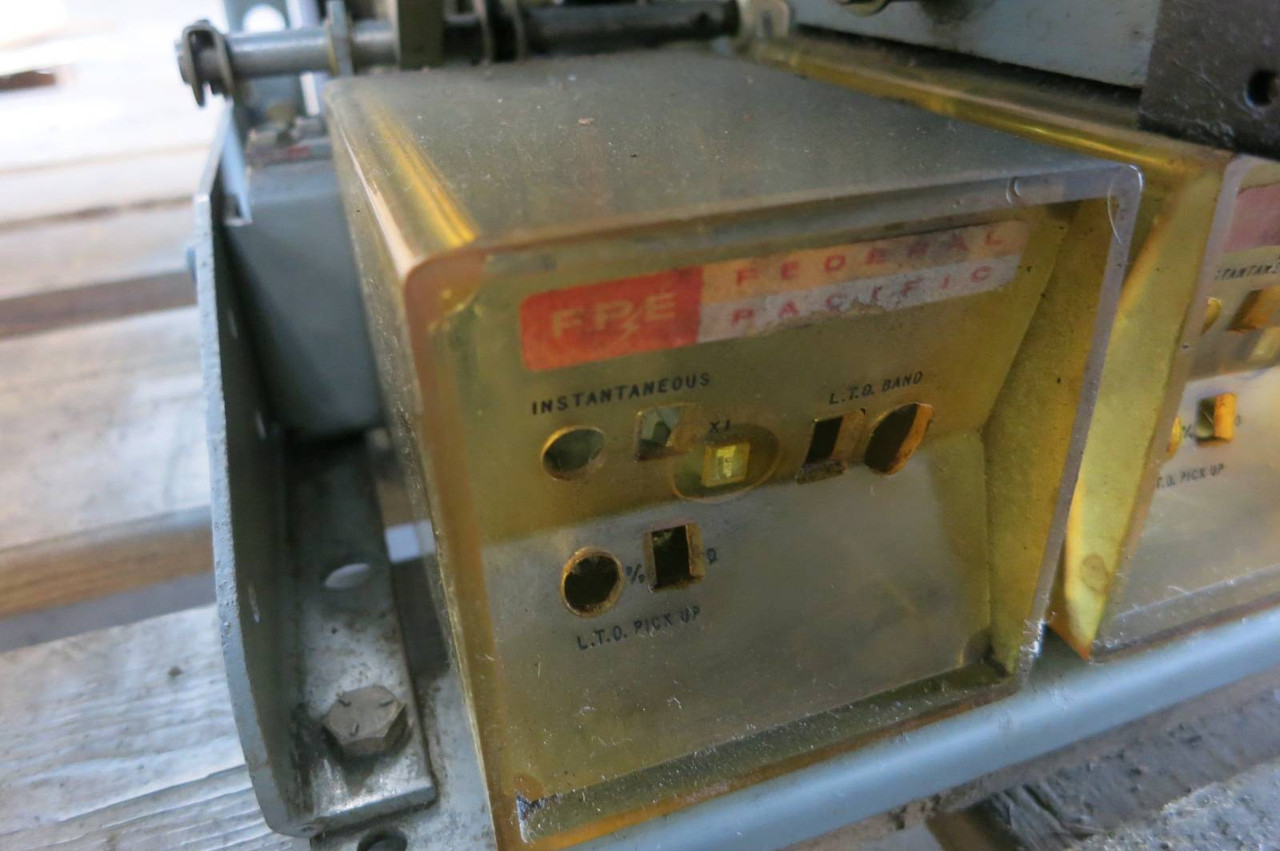 Federal Pacific FP-50 800A Power Circuit Breaker FPE Low Voltage FPE Electric (PM3003-R1-1)