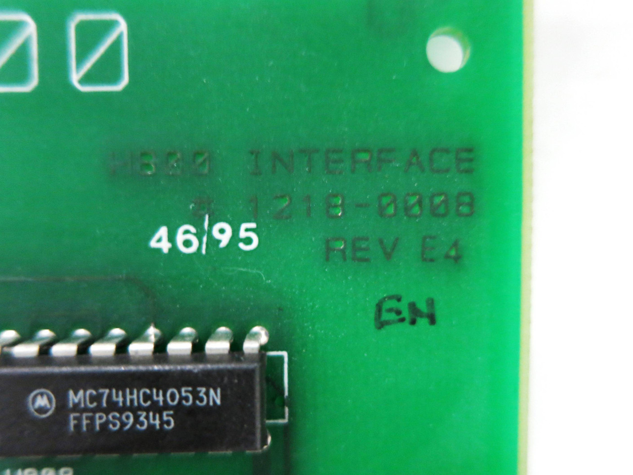 GE Multilin 565-H800 Rev E4 Motor Protection Relay Option Board 565H 1218-0008 (DW1878-R1-1)