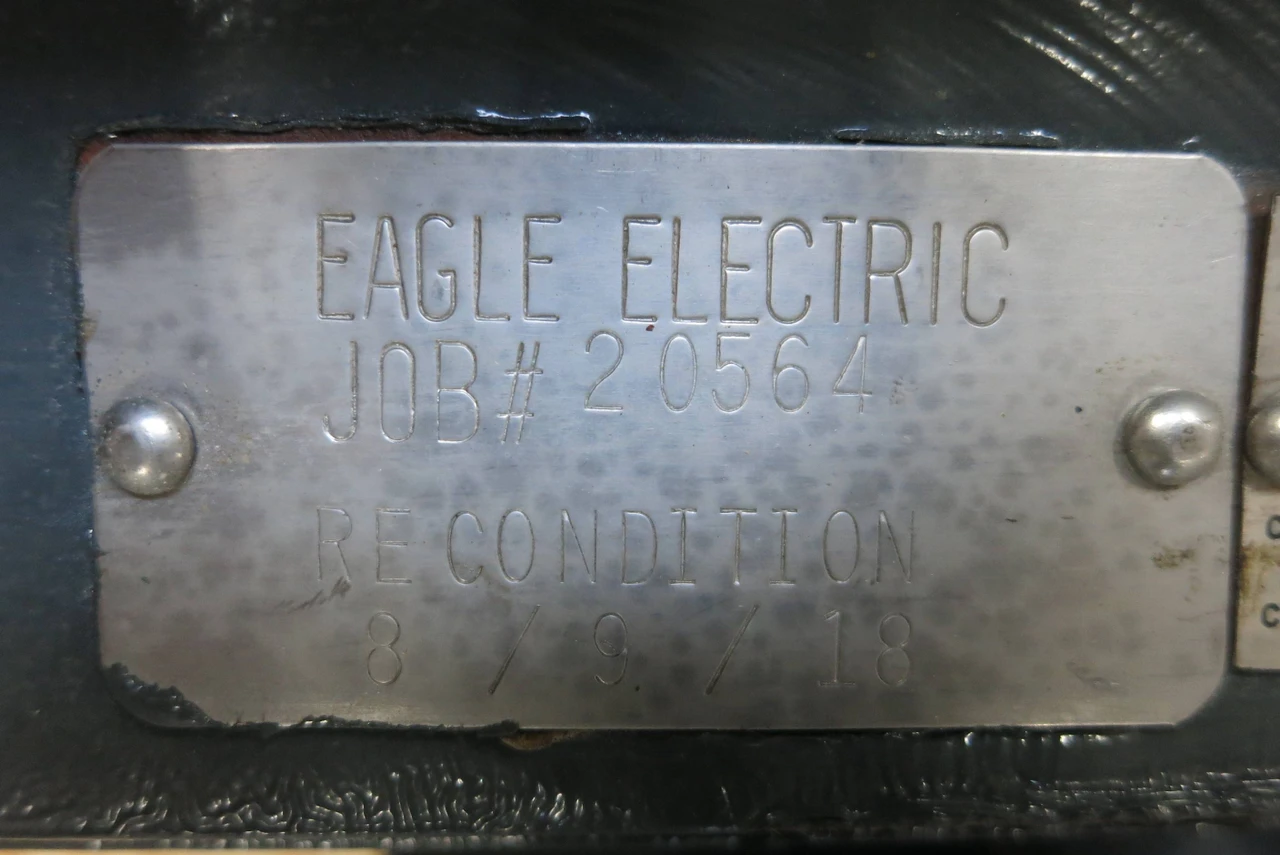REBUILT GE 200 HP Tri-Clad AC Motor 2300V 1785 RPM Frame 449TS TriClad 2300 VAC (PM3019-R1-3)