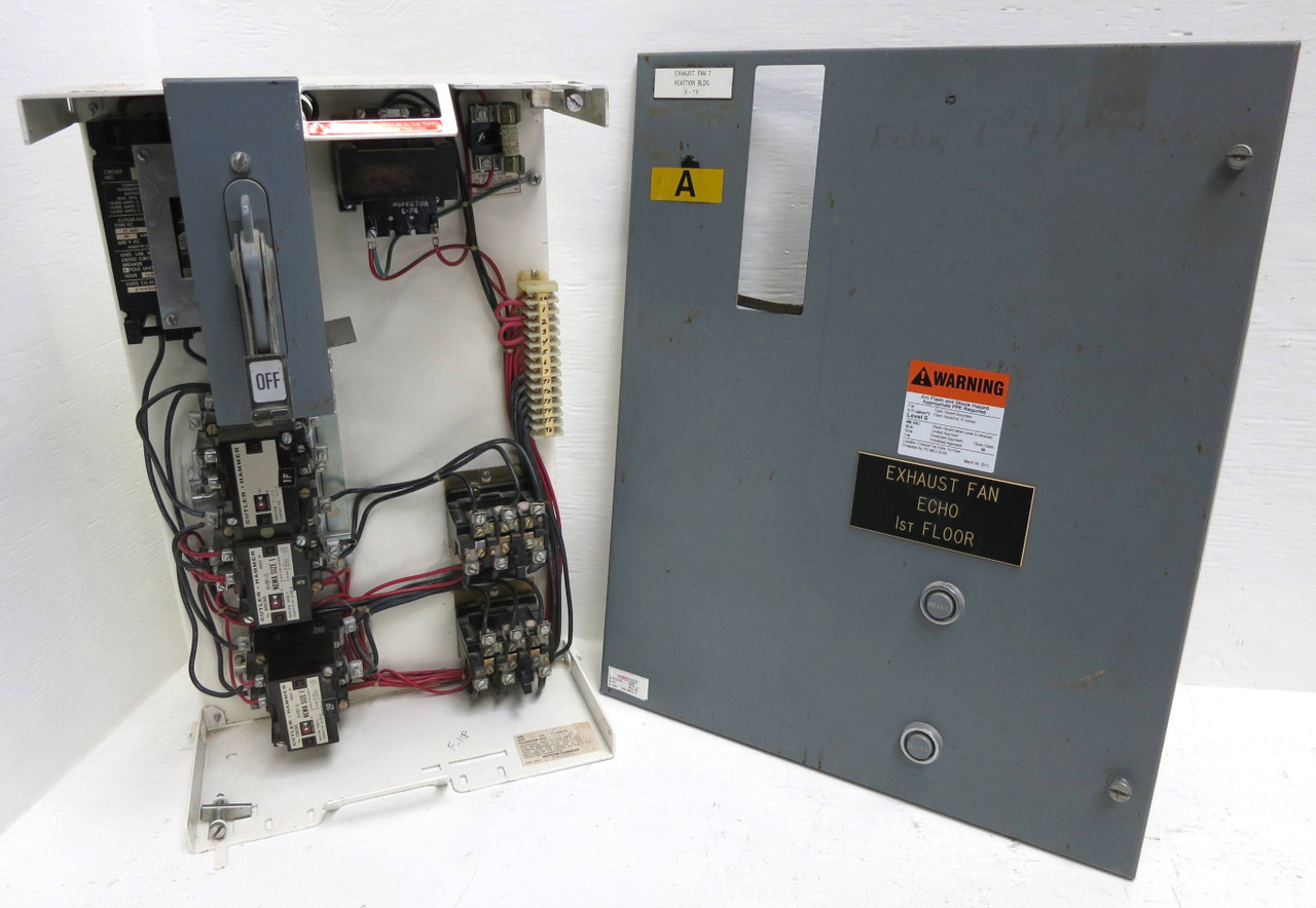 Image of Cutler Hammer F10 Unitrol 40A Breaker Size 1 2-Speed Reversing 24" MCC Bucket