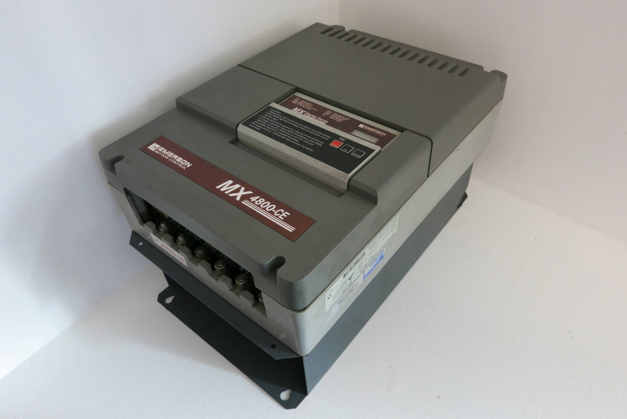 Image of Emerson MX-4800-CE Brushless AC Servo Drive 22kW 48A ControlPLC 960197-10 MX4800