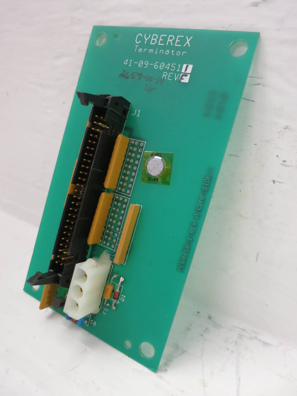 Cyberex 41-09-604511 Rev F Terminator Board PLC Card Module 41-09-60451-1 (TK5427-R1-1)