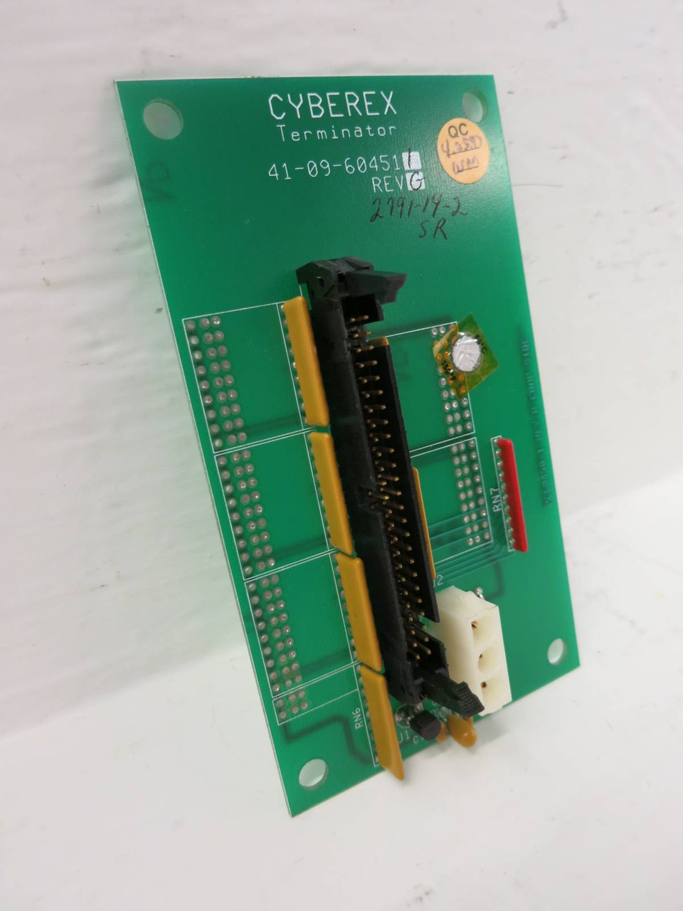 Image of Cyberex 41-09-604511 Rev G Terminator Board PLC Card Module 41-09-60451-1