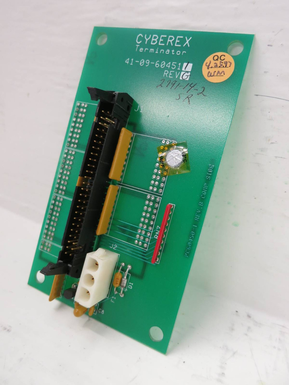 Cyberex 41-09-604511 Rev G Terminator Board PLC Card Module 41-09-60451-1 (TK5428-R1-2)