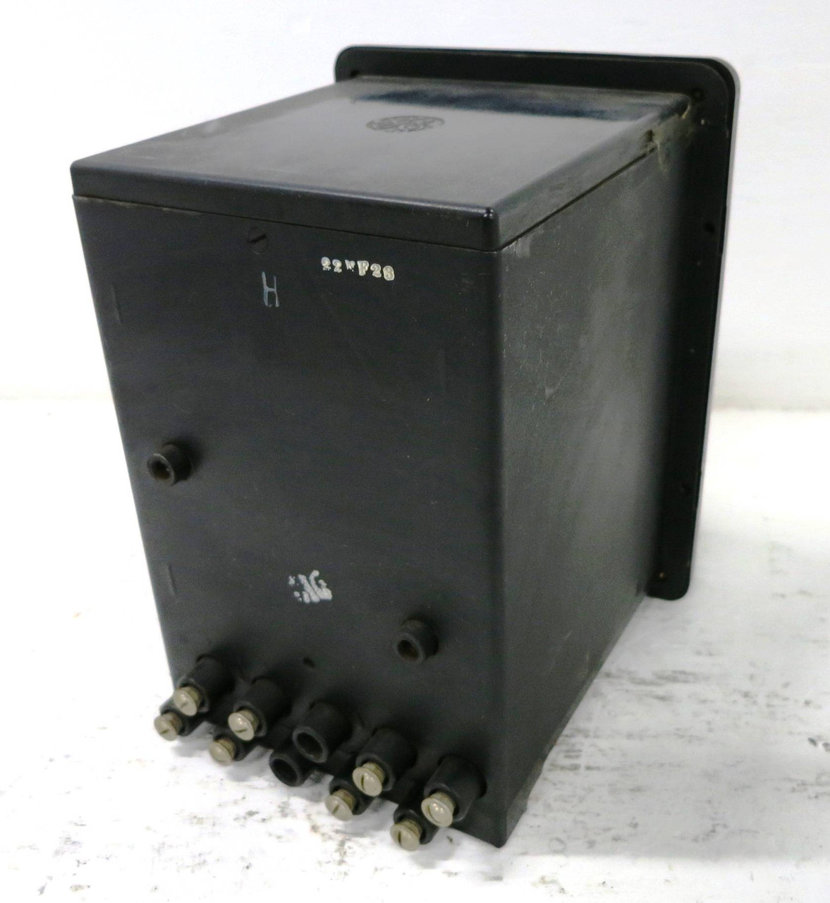 GE 706X64G263 2 Stator Watthour Meter Relay 3PH DS-63 Watt Hour 200:5 120:1 120V (DW1780-R-2)